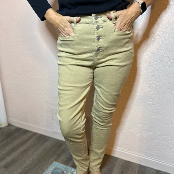 Women’s button fly Levis 721 High Rise Skinny Jeans size 31 waist - Picture 13 of 13